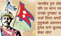 पृथ्वीनारायण शाहलाई सम्मान गर्दा राजतन्त्रको दास भइन्छ ?