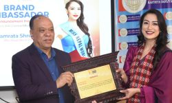 बाणिज्य बैंकको ब्राण्ड एम्बासडरमा नम्रता श्रेष्ठ