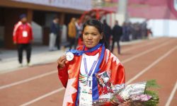 भारतीय खेलाडीलाई उछिन्दै म्याराथनमा पुष्पालाई स्वर्ण पदक
