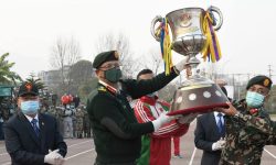 प्रधानसेनापति ट्रफी खेलकूद सम्पन्न