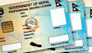 चालक अनुमतिपत्रका लागि अनलाइन फाराम भर्न समस्या