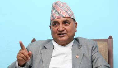 प्रचण्ड र नेपालका कारण पार्टी विभाजनको अवस्थामा पुग्याे : पोखरेल