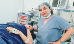 नर्भिकमा चौथो पटक शल्यक्रियाबाट शिशुको जन्म, आमा र शिशुको अवस्था सामान्य