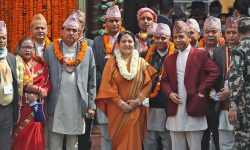 पशुपतिनाथमा राखियो सुनको जलहरी