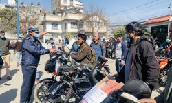 ट्राफिक महाशाखाले सम्बन्धित धनीलाई बुझायो २५ वटा मोटरसाइकल