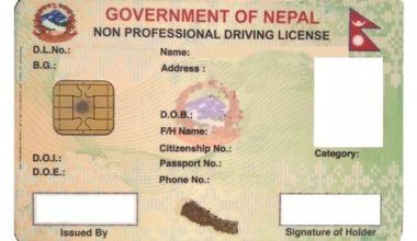 १४ लाख थान स्मार्ट लाइसेन्स कार्ड किन्दै विभाग