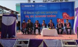 धनगढि स्थित त्रिनगर कृषि उपज हाट बजारमा माछापुच्छ्रे बैंकको क्युआर कोड सेवा सुरु