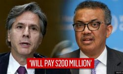 अमेरिकाले विश्व स्वास्थ्य संगठनलाई २० करोड सहयोग गर्ने