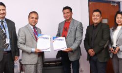 नेपाल बैंक लिमिटेड र आगन्तुक रिसोर्ट बिच सम्झौता