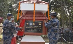 महानिरीक्षक खनालद्वारा छिन्नमस्ता बाहिनी तथा गणको उद्घाटन