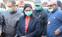 कालिमाटी तरकारी बजारमा कृषिमन्त्रीको छड्के