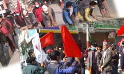 रामेछापका बन्दकर्ताको नयाँ शैली: सडक बढारे, सडकमै नाचगान