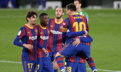 बार्सिलोनाकाे कठिन जित