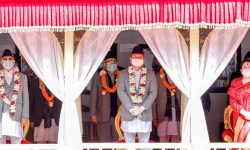 वसन्त श्रवण गर्न राष्ट्रपति भण्डारी हनुमानढोका (फोटोफिचर)