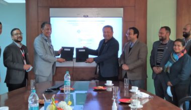 बैंक अफ काठमाण्डू र अप्पर खुदी जलविद्युतबिच सम्झौता