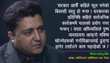 धरासायी बन्दै पुष्प व्यवसाय