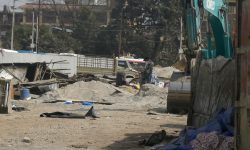 खुलामञ्चलाई खुला गर्ने अभियान : यस्तो छ डोजर चलेपछिको खुलामञ्च