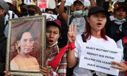 म्यानमारमा प्रदर्शनकारीमाथि प्रहरीले गोली चलाउँदा तीन जनाको मृत्यु