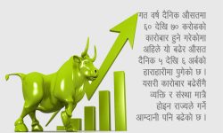 ६ महिनामा सेयर लगानीकर्ताको सम्पत्ति १४ खर्ब ३१ अर्बले बढ्यो, राज्यलाई ४ अर्ब प्राप्त