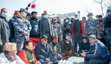 एमसीसीविरुद्ध नारा लगाउँदा किन झस्किए प्रचण्ड ?