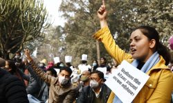 नागरिक आन्दोलनको टीयु मार्चमा प्रहरीको हस्तक्षेप