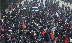 बुटवलमा भोली ओली पक्षको मोटरसाइकल र्‍याली