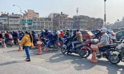 ट्राफिक व्यवस्थापन चुस्त पार्न स्वयंसेवक परिचालन