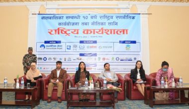 बालबालिका सम्बन्धी १० वर्षे रणनीति तयारीका लागि कार्यशाला आयोजना