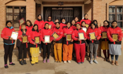 महिला पठाओ राइडरहरु सम्मानित