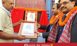 एभरेष्ट बैंकद्वारा जानकी मन्दिर जनकपुरमा क्युआर कोड शुरु