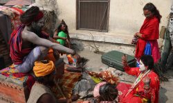 महाशिवरात्रिमा पशुपतिनाथ आएका साधुसन्तको आज बिदाइ