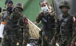 म्यान्मारमा सेनाको गोली लागेर छ जनाको मृत्यु