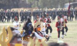 सेना दिवसमा महाशिवरात्रि बढाइँ र शिवताण्डव नृत्य