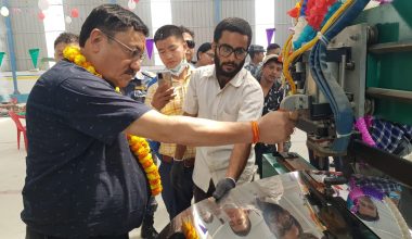 नेपालमै पहिलो पटक १० हजार लिटरको एस.एस. ट्याँकी