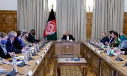 अफगानिस्तानका राष्ट्रपति र अमेरिकी रक्षामन्त्रीबीच काबुलमा भेटवार्ता