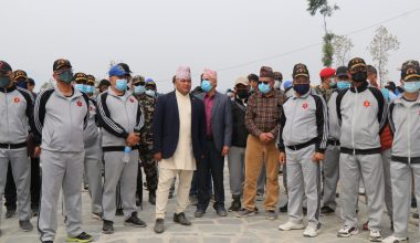 धुलिखेलबाट पनौतीसम्म एकीकरण मार्गमा सेनाको पदयात्रा