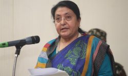 स्वास्थ्य सुरक्षा अपनाउन राष्ट्रपतिको आग्रह