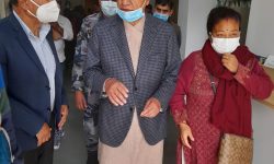 जोशीको अवस्था बुझ्न देउवा नर्भिक अस्पतालमा