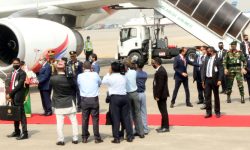 राष्ट्रपति भण्डारीलाई बंगलादेशी समकक्षी हमिदद्वारा स्वागत