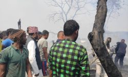 बाँकेको सुइया गाउँमा आगलागी, १६ घर जलेर नष्ट