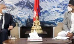 अध्यक्ष तिमिल्सिना र इजरायलका राजदूत गोडेरबीच शिष्टाचार भेट