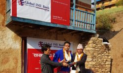 ग्लोबल आइएमई बैंकको रोल्पामा शाखारहित बैंकिङ्ग सेवाको सुरुवात