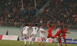 किर्गिस्तान र नेपालको पहिलो हाफमा गोल रहित बराबरी