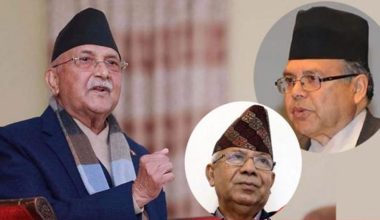 नेकपा एमाले : ओली र नेपाल दुईवटा कमिटीका छुट्टाछुट्टै बैठक आज