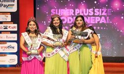 सृष्टि उप्रेती भइन्  सुपर प्लस साइज मोडल नेपाल