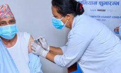 आठ हजार ज्येष्ठ नागरिकलाई कोरोनाविरुद्धको खोप