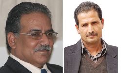 प्रचण्ड र सभामुखले लगाए कोरोनाविरुद्दको खोप