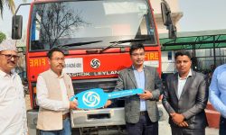आईएमई मोटर्सद्वारा उर्लाबारी नगरपालिकालाई दमकल हस्तान्तरण