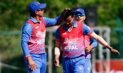 त्रिकोणात्मक टी-ट्वान्टी क्रिकेट : नेपाल फाइनलमा प्रवेश (फोटो फिचर)