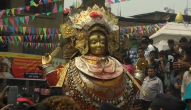 स्वास्थ्य मापदण्ड पालना गर्दै बज्रयोगिनी उग्रताराको खटयात्रा शुरु